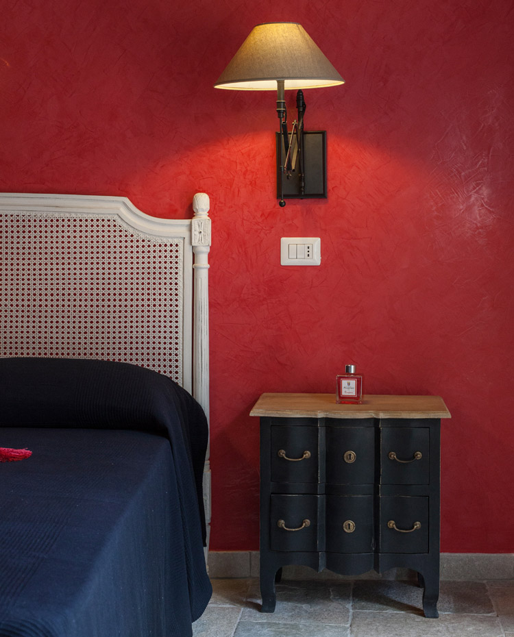 The rooms of the Bed & Breakfast Il Casale di Monserrato on Elba Island