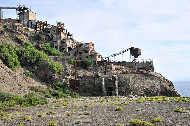 The Ginevro iron mine in Capoliveri