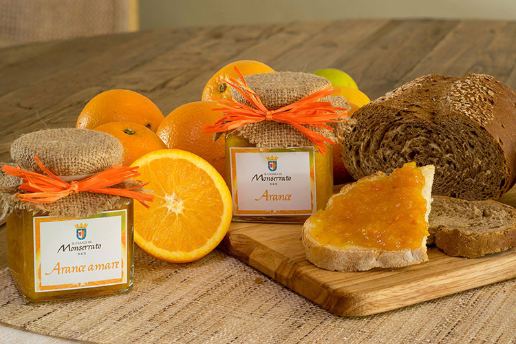 Orange jam of the Elba Island