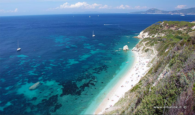 The beach of Sansone - Portoferraio