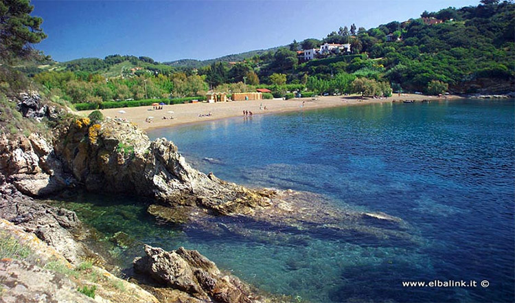 The beach of Barbarossa - Porto Azzurro