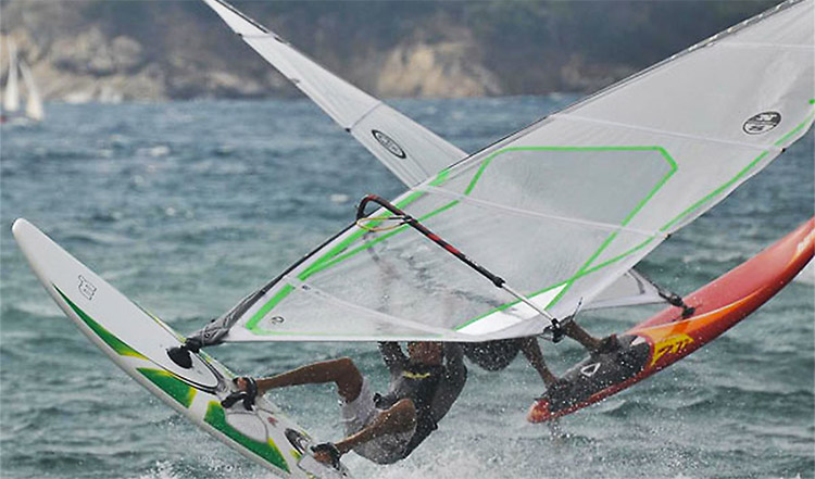 Windsurfing on Elba Island